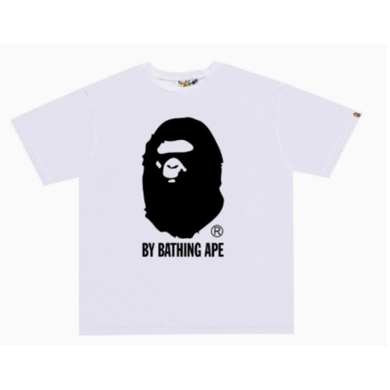 White BAPE "BY BATHING APE" Ape Head Logo T-Shirt